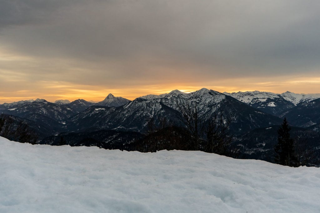 Sonnenaufgang am Staffel