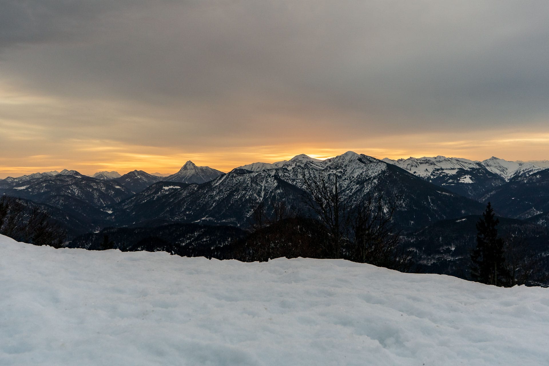 Sonnenaufgang am Staffel