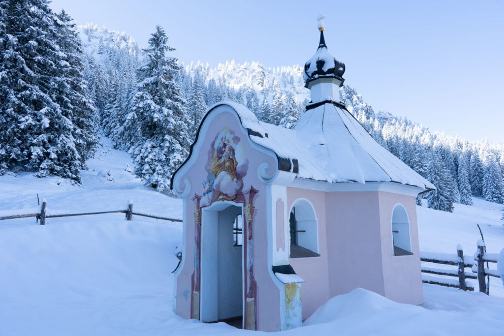 Josephskapelle auf dem Weg zum Pürschling