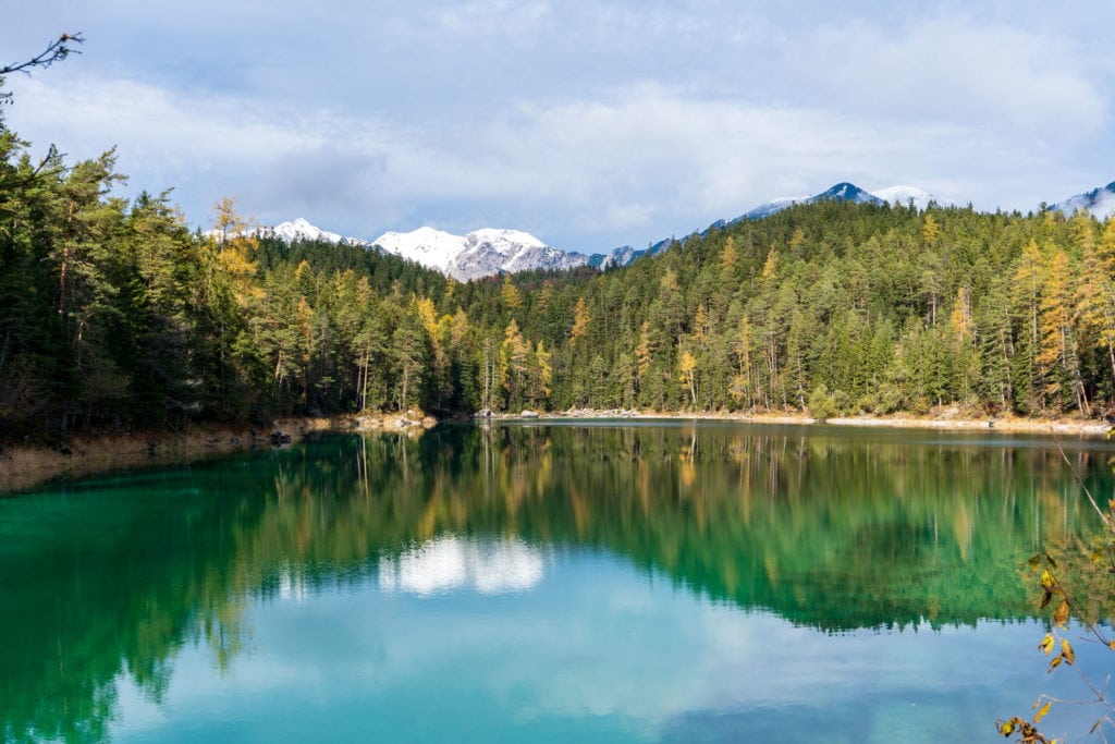 Blick auf den Untersee am Eibsee