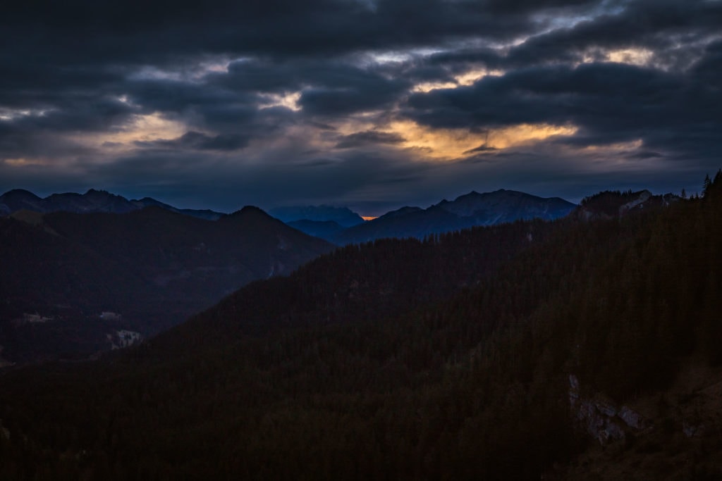Sonnenaufgang am Setzberg