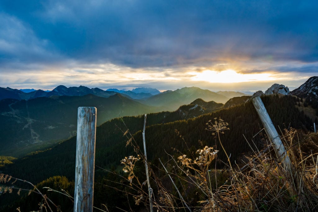 Sonnenaufgang am Setzberg