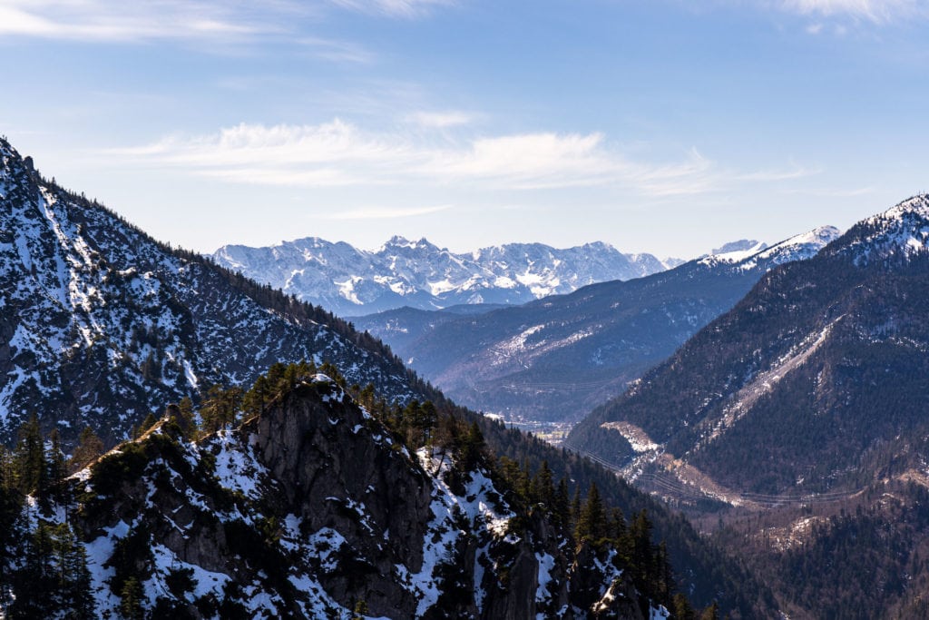 Blick von der Sonnenspitze