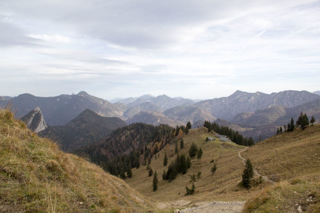 Blick am Roß- und Buchstein