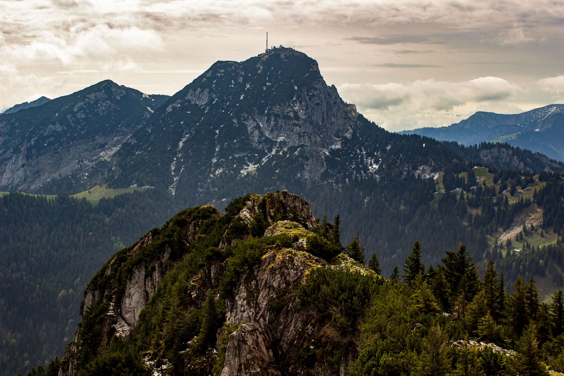 Breitenstein: Blick Richtung Wendelstein