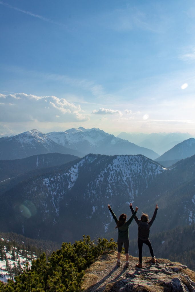 Foto Shooting am Gipfel