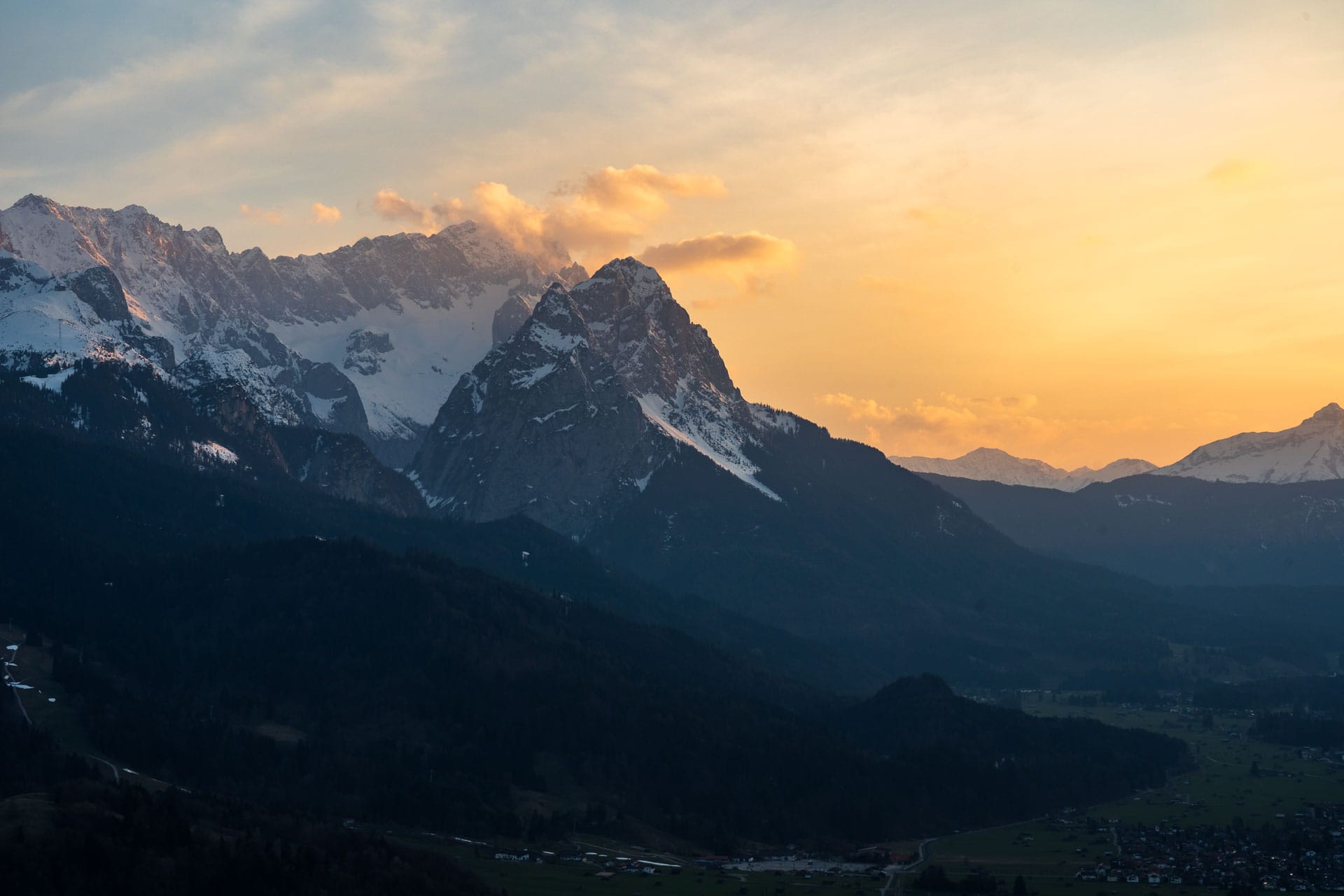 Wank: Blick auf die Zugspitze