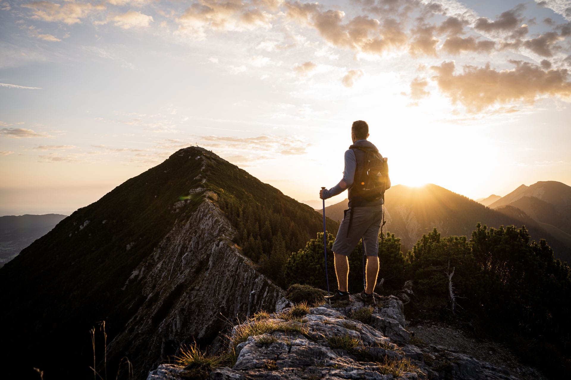 Brecherspitz im Morgenlicht